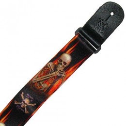 SX GSP2/FS (Fire Skull) Гитарный ремень