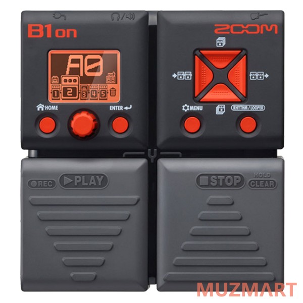 Zoom B1on процессор эффектов для бас-гитары