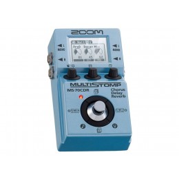 Zoom MS-70CDR компактная мульти педаль эффектов для электрогитар