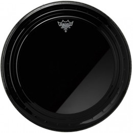 Remo PR-1422-00 22" Powerstroke Pro Ebony Пластик для бас-барабана 22"