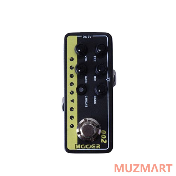 Mooer UK Gold 900 Двухканальный мини-преамп