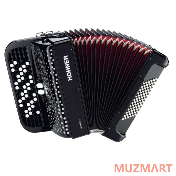 Hohner A4262 NOVA II 72 SW B-GRIF Аккордеон кнопочный