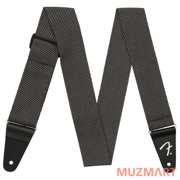 Fender STRAP MODERN TWEED GREY BLACK Ремень для гитары
