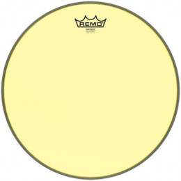 Remo BE-0310-CT-YE Emperor® Colortone™ Yellow Drumhead Цветной двухслойный прозрачный пластик для барабана 10"