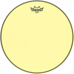 Remo BE-0312-CT-YE Emperor® Colortone™ Yellow Drumhead, 12 Цветной двухслойный прозрачный пластик для барабана 12"
