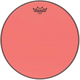 Remo BE-0314-CT-RD Emperor® Colortone™ Red Drumhead, 14' Цветной двухслойный прозрачный пластик для барабана