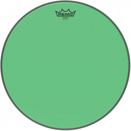 Remo BE-0316-CT-GN Emperor® Colortone™ Green Drumhead, 16' Цветной двухслойный прозрачный пластик для барабана 16"