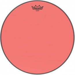 Remo BE-0316-CT-RD Emperor® Colortone™ Red Drumhead, 16' Цветной двухслойный прозрачный пластик для барабана 16"