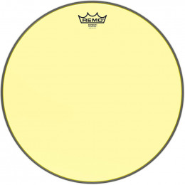 Remo BE-0316-CT-YE Emperor® Colortone™ Yellow Drumhead, 16' Цветной двухслойный прозрачный пластик для барабана 16"