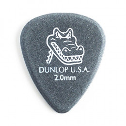 Dunlop 417P2.0 Gator Grip Медиаторы, 12шт, толщина 2,00мм