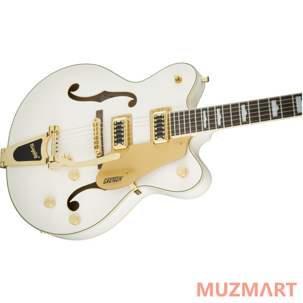 Gretsch G5422TG Electromatic Hollow Body Double-Cut with Bigsby, Snowcrest White Полуакустическая электрогитара
