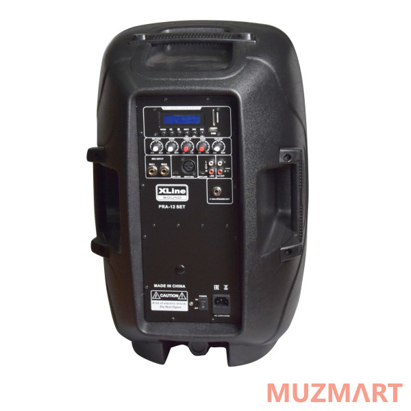 XLine PRA-12 Set Акустический комплект 12" с USB/SD/Bluetooth/FM