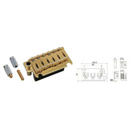 Gotoh 510T-FE1-C Тремоло strat style на 2 винтах