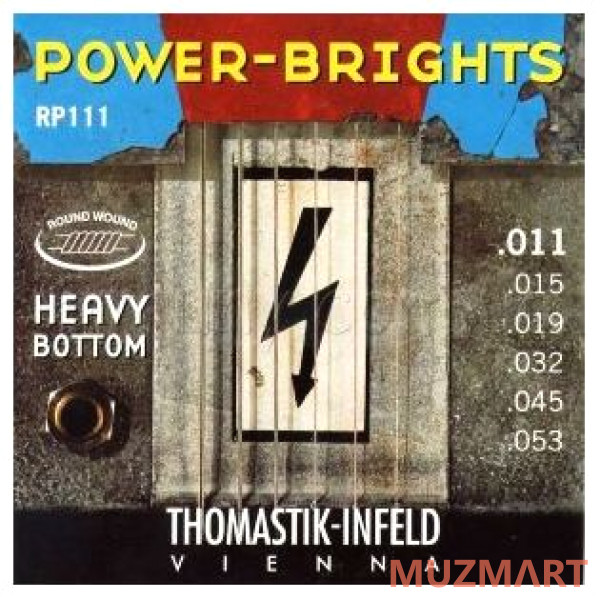 Thomastik RP111 Power Brights Heavy Струны для электрогитары