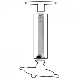 OMB MONOPROJECTOR 100 (silver) Штанга