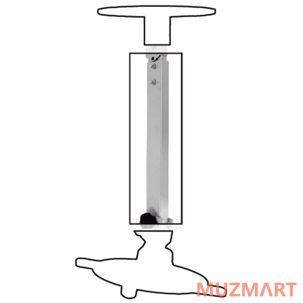 OMB MONOPROJECTOR 100 (silver) Штанга