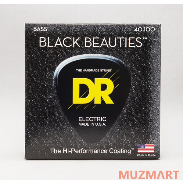 DR BKB-40 - BLACK BEAUTIES Струны для бас-гитары