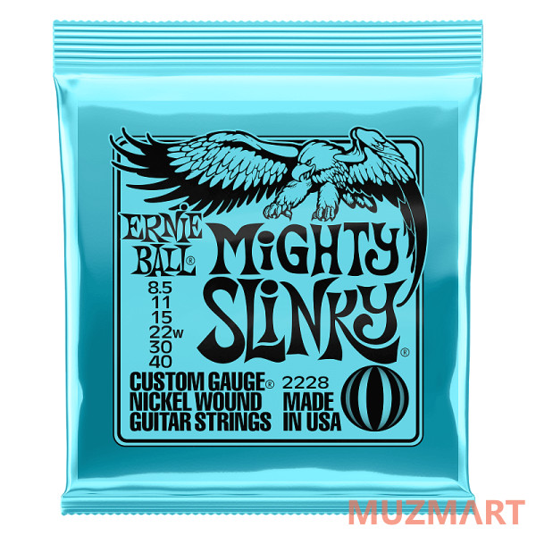 Ernie Ball 2228 Струны для электрогитары 8,5-40
