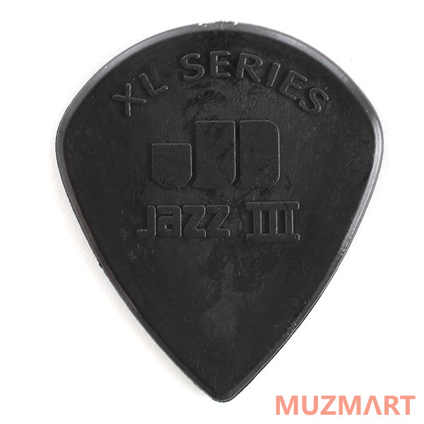 Dunlop 47PXLS Nylon Jazz III XL Медиаторы 6шт, 1,38мм, черные