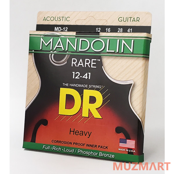 DR MD-12 RARE Струны для мандолины