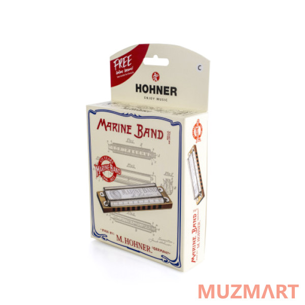 Hohner Marine Band 125th Anniversary M202101X Юбилейная губная гармоника