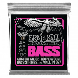 Ernie Ball P03834 Coated Super Струны для бас-гитары