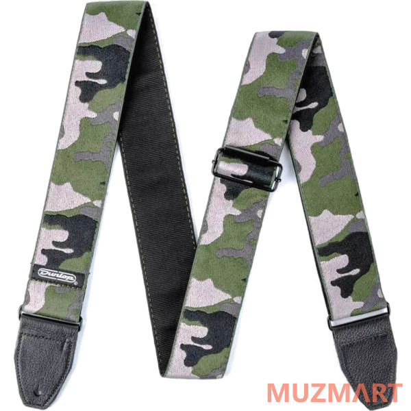 Dunlop D67-16 Jacquard Ranger Green Ремень для гитары