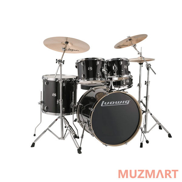 Ludwig LCEE22016EXP Element Evolution Барабанная установка, черная