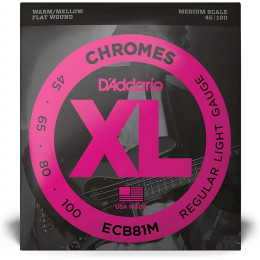 D'Addario ECB81M Струны для бас-гитары