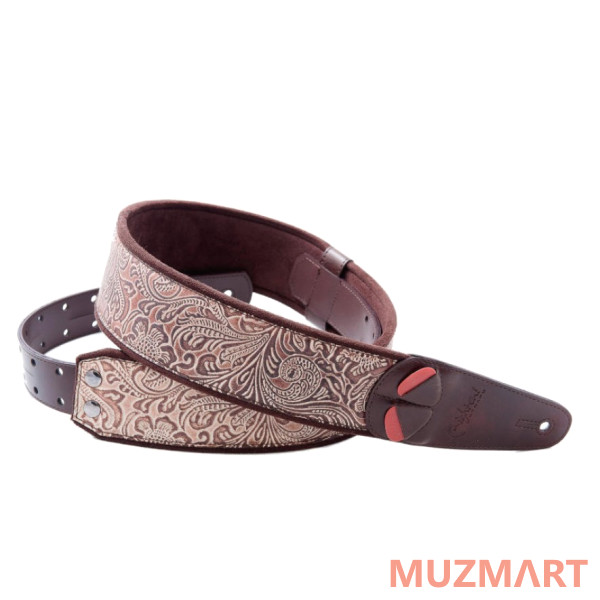 RightOn Straps 8401070130260 Steady Mojo Sandokan Beige Ремень для гитары