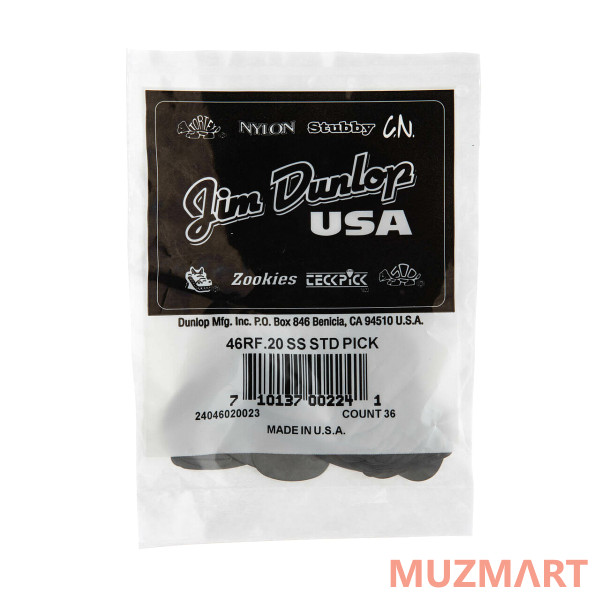 Dunlop 46RT020 Stainless Steel Triangle 36Pack Медиаторы, 36 шт