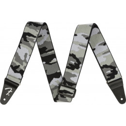 Fender WeighLess 2' Gray Camo Strap Гитарный ремень