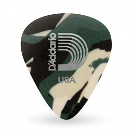 Planet Waves 1CCF4-10 10 PICK CELLULOID CAMO MEDIUM Набор медиаторов 10 шт.