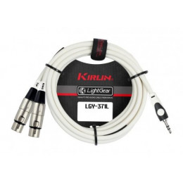 Kirlin LGY-371L 2M WH Кабель Y-образный 2 м