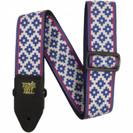 Ernie Ball 5336 Blue Crux Jacquard Гитарный ремень