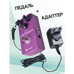 Joyo KIT JF-34_ACDOO6 Педаль дисторшн с адаптером питания