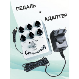 Joyo KIT JF-15_ACDOO6 Педаль драйв/дисторшн с адаптером питания
