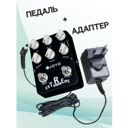 Joyo KIT JF-17_ACDOO6 Педаль дисторшн с адаптером питания