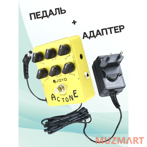 Joyo KIT JF-13_ACDOO6 Педаль эффектов с адаптером питания