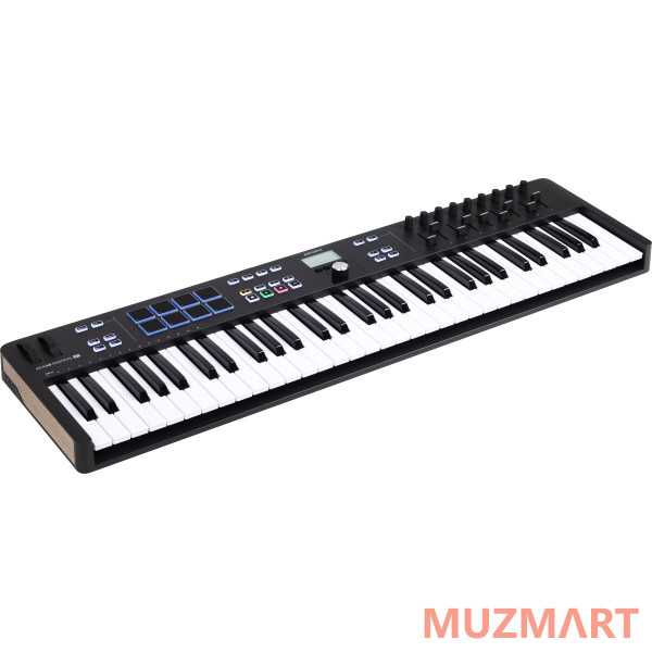 Arturia KeyLab Essential 61 mk3 black Миди клавиатура