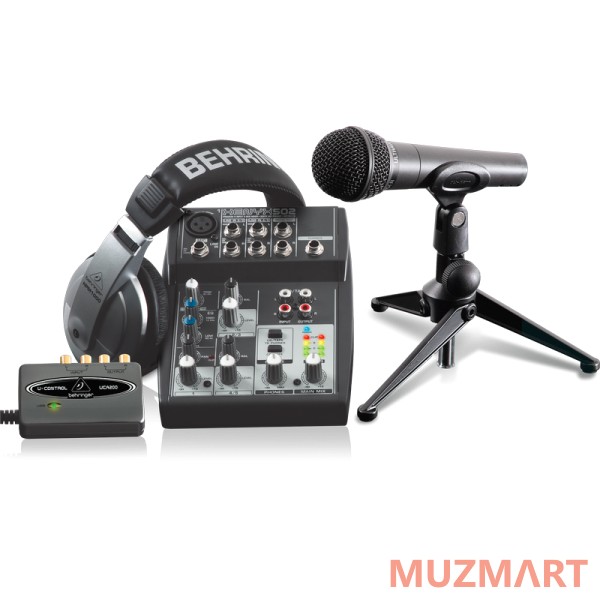 Behringer Podcastudio USB Набор для цифровой звукозаписи