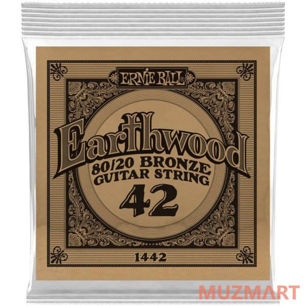 Ernie Ball 1442 Одиночная струна для электрогитары