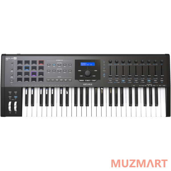 Arturia KeyLab mkII 49 Black 49 клавишная полувзвешенная динамическая USB MIDI клавиатура