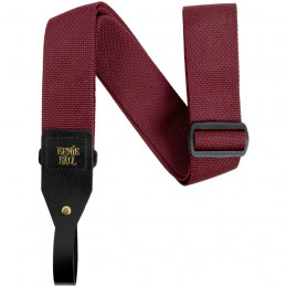 Ernie Ball 5367 PolyPro Acoustic Burgundy Ремень для гитары
