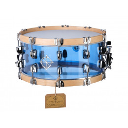 Dixon PDSCST654ACB Cornerstone See-Through Blue Малый барабан 6.5 x 14", акрил