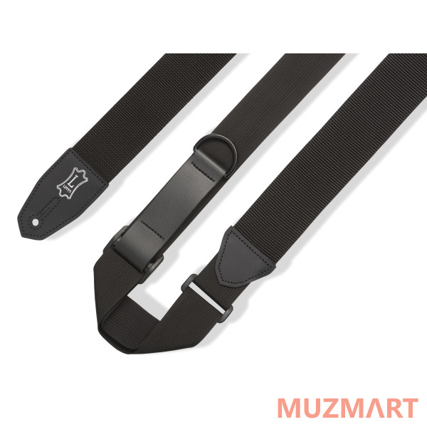 Levy's MRHP-BLK Specialty Series Ремень для гитары, полиэстер, черный