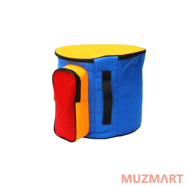 Mezzo MZ-Ch13-1blue/ora/red Чехол для барабана кавказского 13"