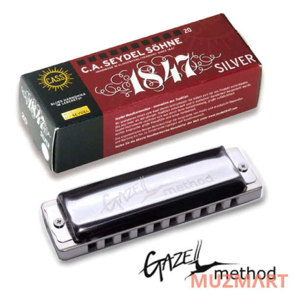 Seydel Sohne 16301PTF 1847 Silver PT F Губная гармошка