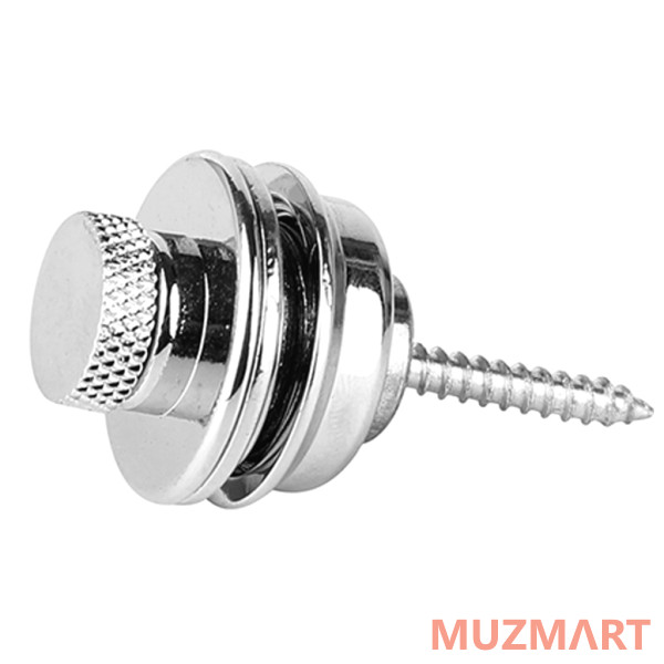 Musiclily M186 Крепление ремня с блокировкой, хром, 2шт