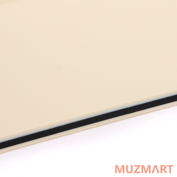 Musiclily MX1382CM Защитная накладка гитары Fender Stratocaster HSS, 3 слоя, кремовая